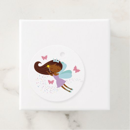 Lief Faerie Prinses Meisjes Verjaardag Bedankjes Labels (In situ)