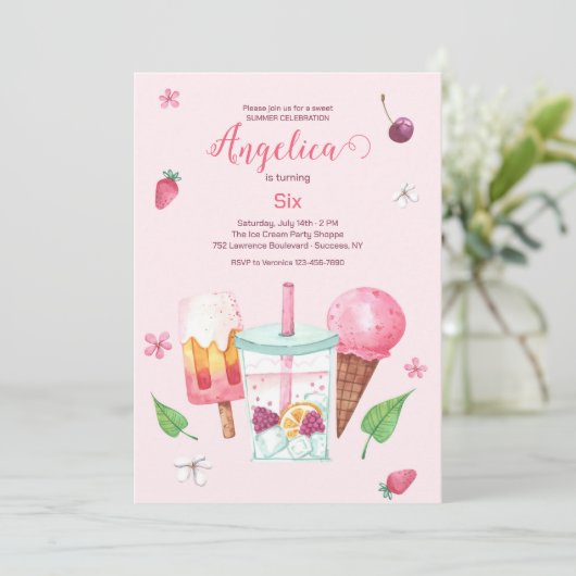 Lief feest kaart (Staand voorkant)