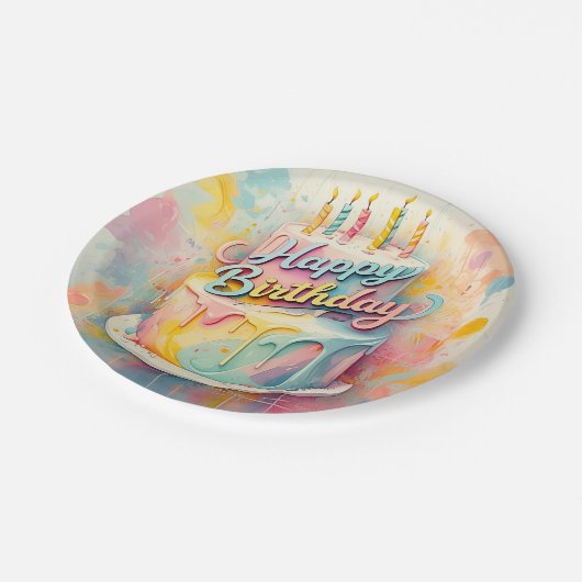 "LIEF FEEST" PAPIEREN BORDJE (Gekanteld)