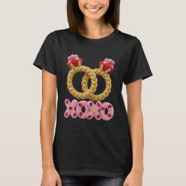 Lief gebreide trouwringen XOXO  T-shirt