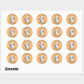 Lief Geestje Ronde Sticker (Vel)