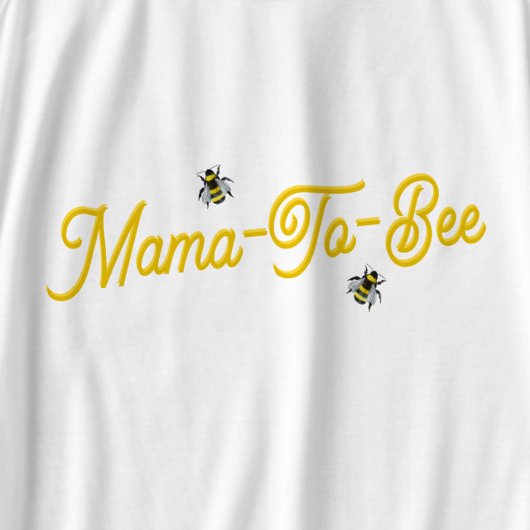 Lief  geïnspireerd script mama-to-bee T-shirt