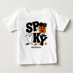 Lief Griezelig Halloween Zwart en Oranje
