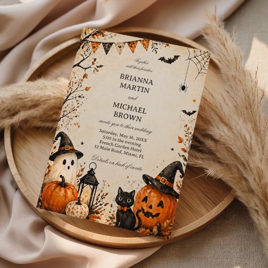 Lief Griezelig Herfst Kaart