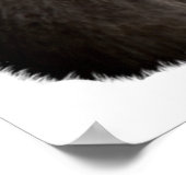 Lief Grijs Poesje Kat Bubble Gum Kinderkamer Kind Poster (Hoek)