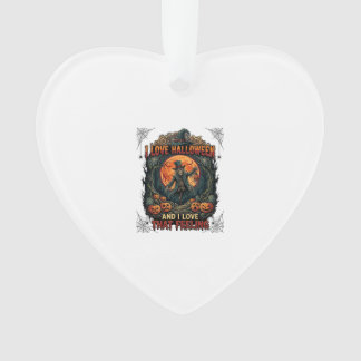 Lief Halloween Skelet Vogelverschrikker Vollemaan Ornament