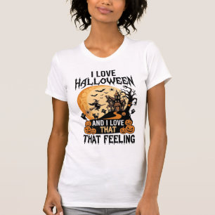 Lief Halloween Spokenhuis Maan Heks Pompoenen_1 T-shirt