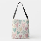 Lief Hart Doodle GiGi Crossbody Tas (Achterkant)