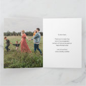 Lief HART IK HOU VAN JE MAM Moederdag Foto Kaart (Binnen)