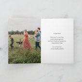 Lief HART IK HOU VAN JE MAM Moederdag Foto Kaart (Binnen)