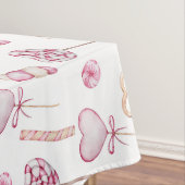 Lief harten patroon tafelkleed (Voorbeeld)