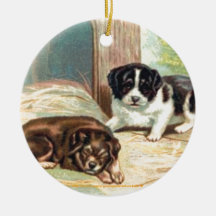 "Lief Hebben Puppy Ornament"