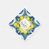 Lief Hebschrift Hart | Citroen | Bruiloft Servet (Hoek)