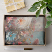 Lief Highland Rund met Cosmos voor Decoupage Tissuepapier (Geschenk)