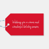 Lief Holiday Art Gift Label Cadeaulabel (Achterkant Horizontaal)