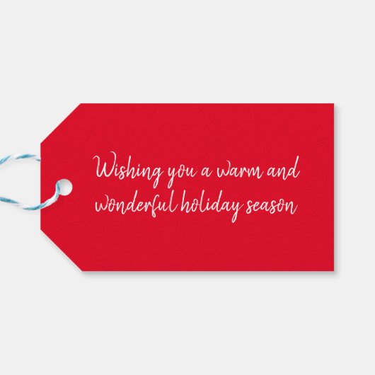 Lief Holiday Art Gift Label Cadeaulabel (Achterkant Horizontaal)