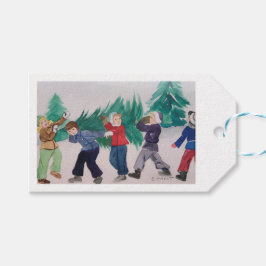 Lief Holiday Art Gift Label Cadeaulabel