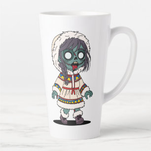 Lief Inuit Zombie Meisje Latte Mok