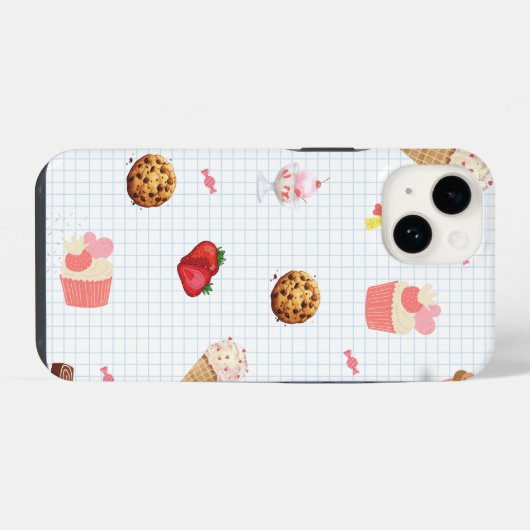 lief iPhone hoesje (Achterkant horizontaal)