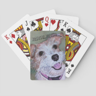 LIEF JACK RUSSELL POKERKAARTEN