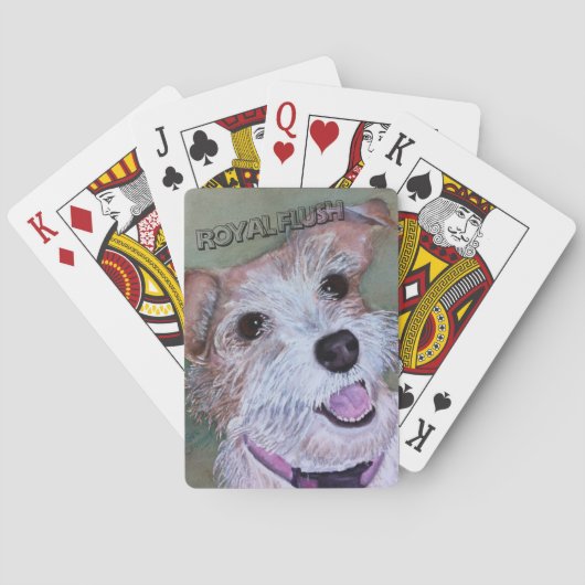 LIEF JACK RUSSELL POKERKAARTEN (Achterkant)