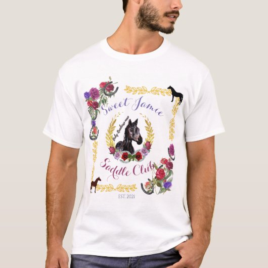 lief Jamie zadel club T-Shirt (Voorkant)