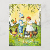 Lief  Jenny Nyström Happy Easter Briefkaart (Voorkant)