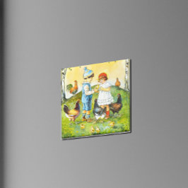 Lief  Jenny Nyström Happy Easter Magneet