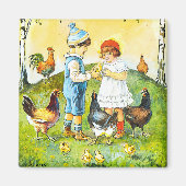 Lief  Jenny Nyström Happy Easter Magneet (Voorkant)