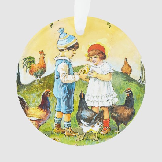 Lief  Jenny Nyström Happy Easter Ornament (voorkant)