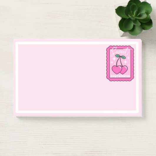 Lief Joyfulness Cherry Hearts Stamp Post-it® Notes (Kantoor)