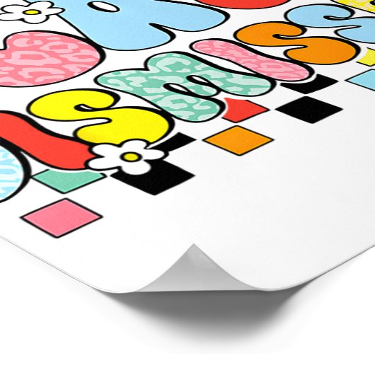 Lief jullie allemaal Cl ontslagen laatste schoolda Poster (Hoek)