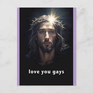 lief jullie homo's briefkaart