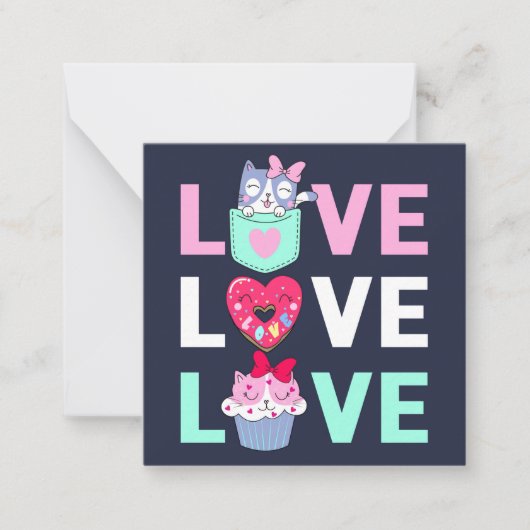 Lief kaartje voor Valentijnsdag (Voorkant)