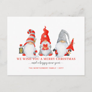 Lief Kabouter Trio Kerstmis Feestdagenkaart