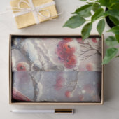 Lief Kardinaal Koppel Landelijke Bos Decoupage Tissuepapier (Geschenk)