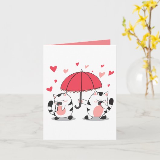 Lief Katjes Kaart (Gele Bloem)