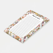 Lief Kerstmis Gingerbread Man Candy Cane Delight Post-it® Notes (Schuin)