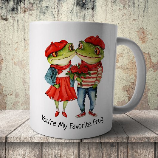 Lief Kikkerkoppel Koffiemok