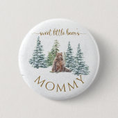 Lief klein beer Baby shower Button mama (Voorkant)