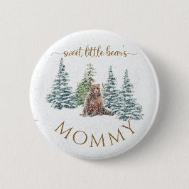 Lief klein beer Baby shower Button mama