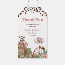 Lief Klein Cowgirl Western Waterverf Baby Shower