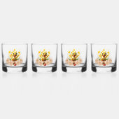 Lief klein eendje whisky glas (Voorkant)