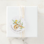 Lief klein honingbij Baby shower gunst Bedankjes Labels (In situ)