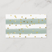 Lief klein lam groen luier loterij informatiekaartje (Achterkant)