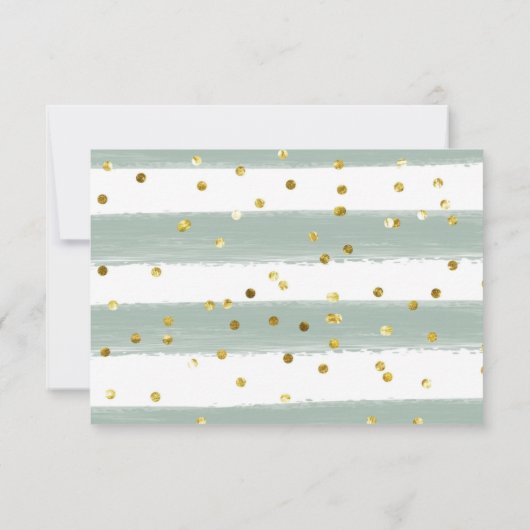 Lief klein lamsgroen bedankje bedankkaart (Achterkant)