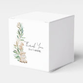 Lief klein lamsgroen dank u bedankdoosjes (Voorkant Zijde)