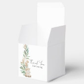 Lief klein lamsgroen dank u bedankdoosjes (Geopend)