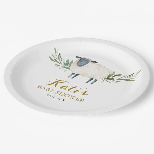 Lief klein lamsgroen papier Bord (Gekanteld)