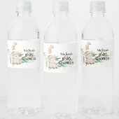 Lief klein lamsgroen waterfles etiket